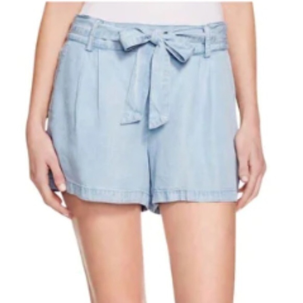 Splendid Tie Chambray Shorts